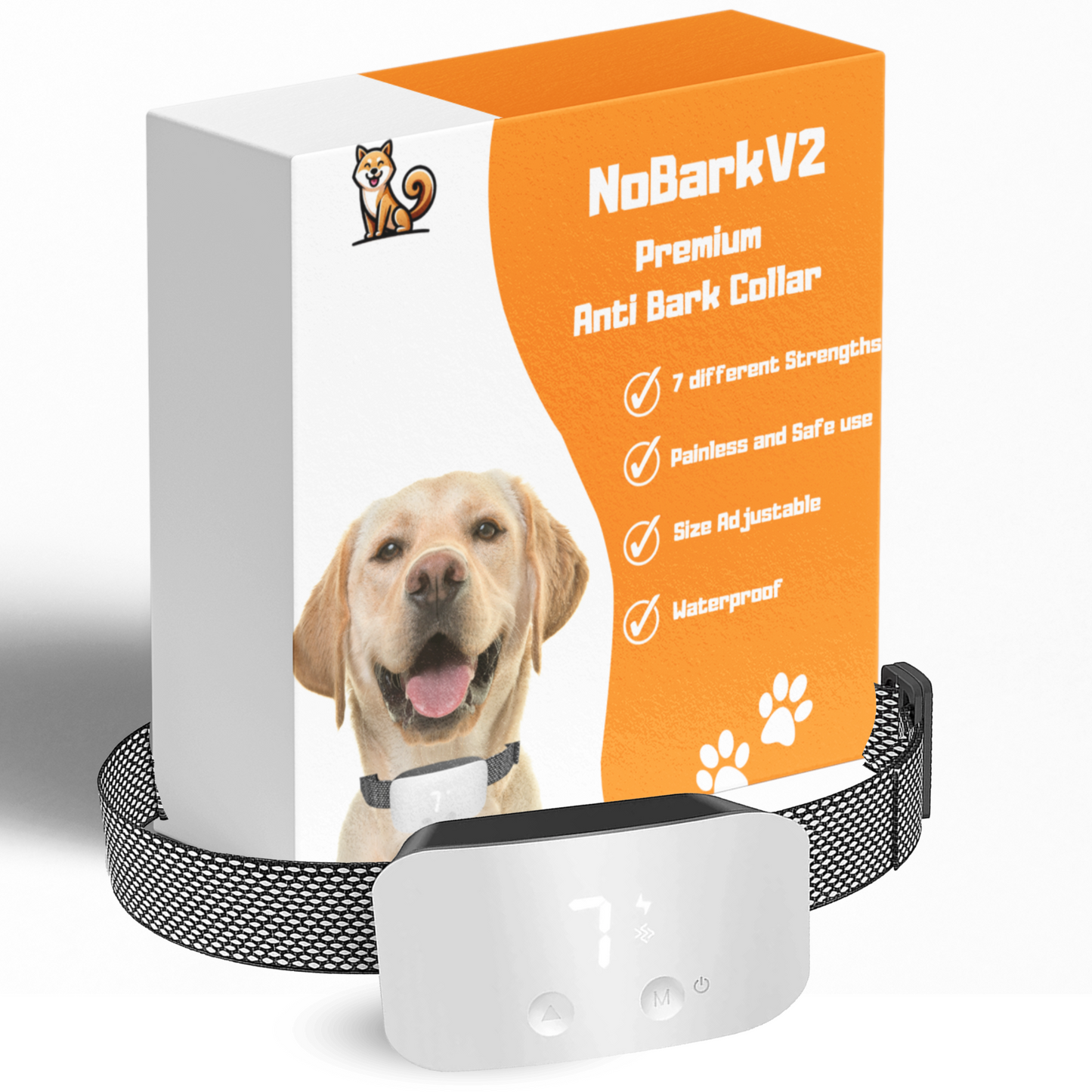 NoBarkV2™ Anti-Bark Collar